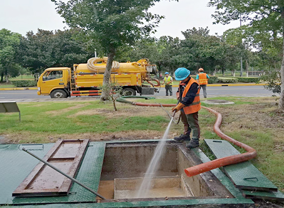 新蔡化油池清理